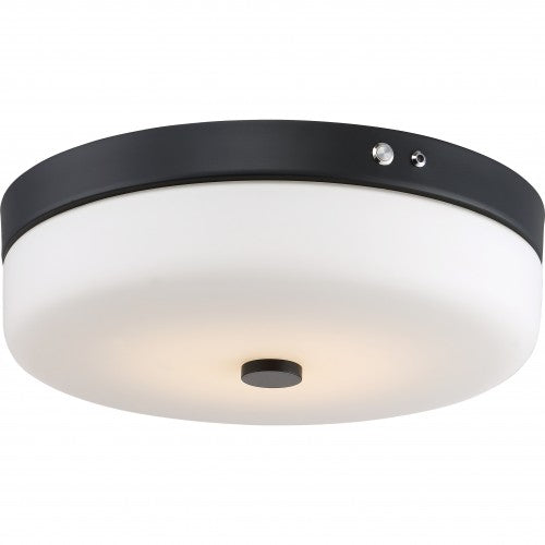 LED Flush Mount Emergency Back-up Ready EMR Ceiling Fixture – Modern Low-Profile Light | HLCLN60060