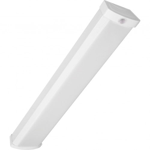 Energy Star 2-Foot LED Ceiling Wrap Fixture – Motion Sensor, White Finish