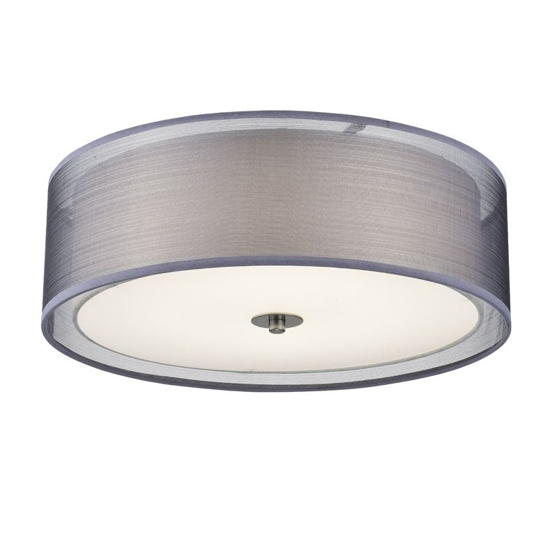 HLDC4068 Outdoor LED Pendant Light – Cold-Rolled Steel with Decorative Fibre Linen & High-Transmission Acrylic Shade