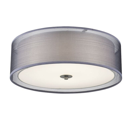 HLDC4068 Outdoor LED Pendant Light – Cold-Rolled Steel with Decorative Fibre Linen & High-Transmission Acrylic Shade