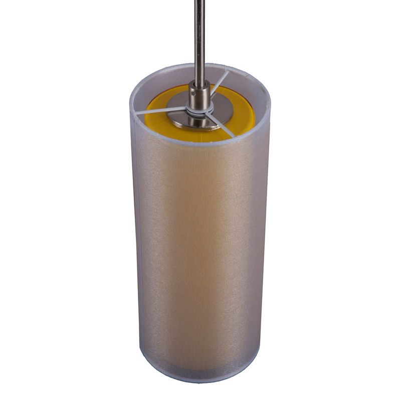 HLDC4068 Outdoor LED Pendant Light – Cold-Rolled Steel with Decorative Fibre Linen & High-Transmission Acrylic Shade
