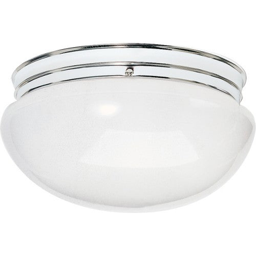 HLCLN60028 12" 2-Light LED Flush Mount Ceiling Fixture – Modern Close-to-Ceiling Design