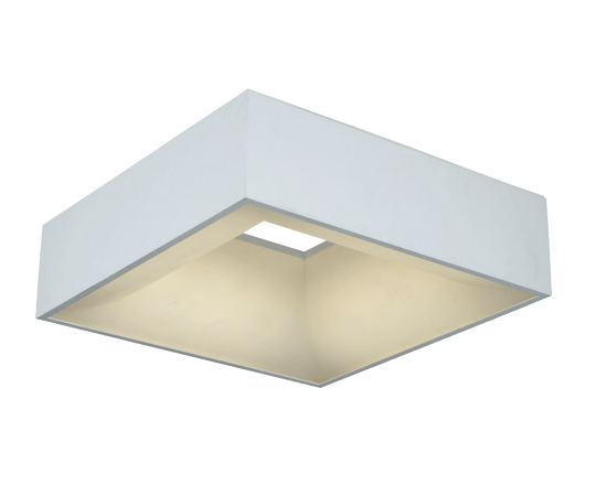 HL-C6119 Aluminum Square Ceiling Light with Acrylic Shade – 4 x 8W F8T5 Lamps