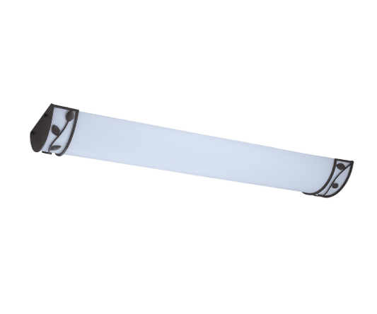 HL-C6123 Oil Rubbed Bronze Linear Ceiling Light with Acrylic Shade – 32W & 40W Options