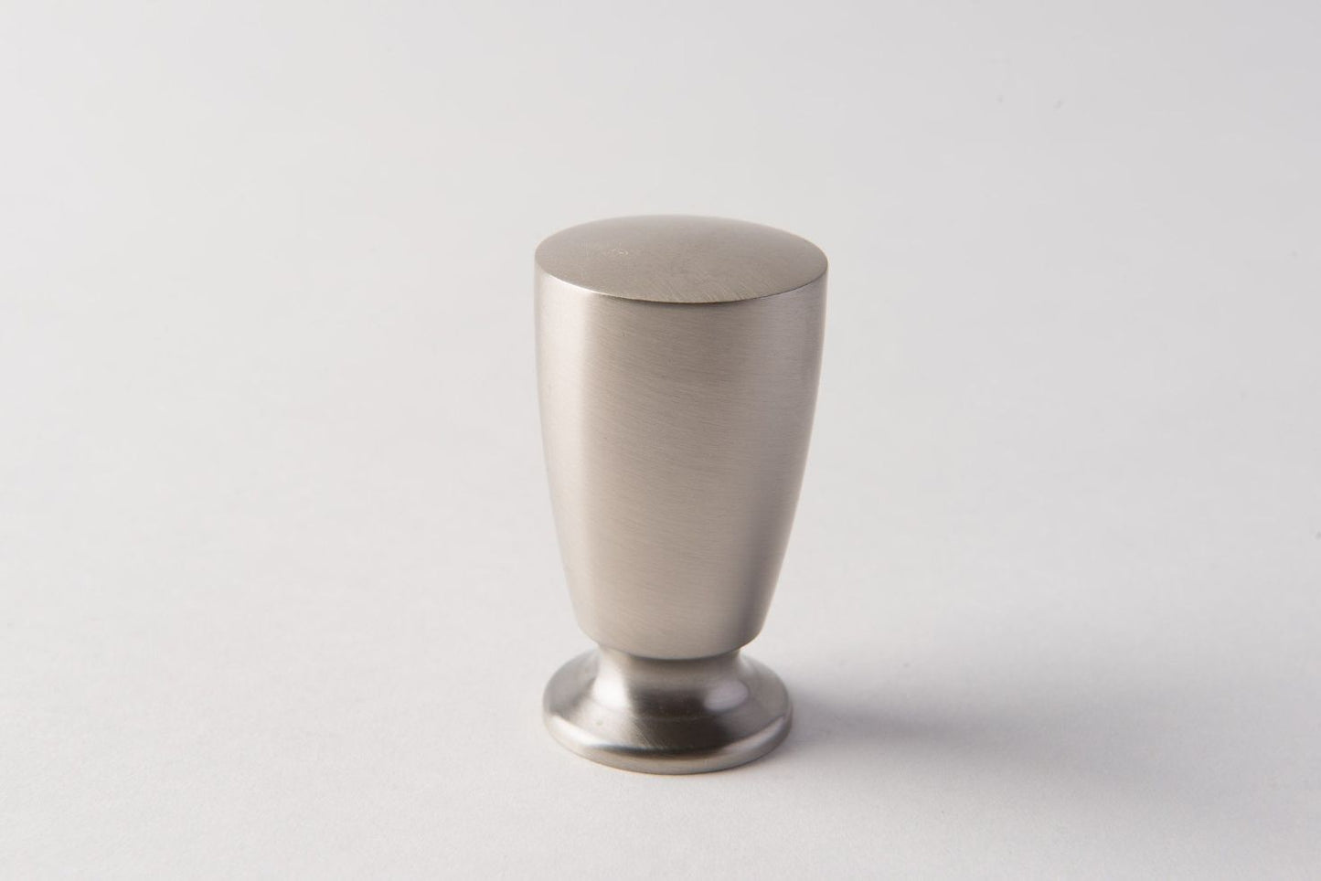 Brushed Nickel Sleek Cylinder Decorative Accent | Modern Minimalist Home Décor
