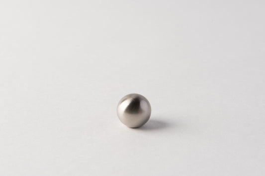 Brushed Nickel Sphere 1.75" Decorative Accent | Modern & Elegant Home Décor