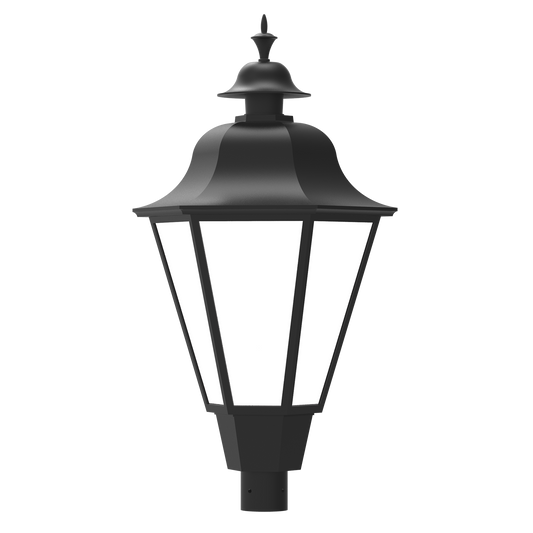 CLP-M67 Architectural LED Post Top Luminaire – IP65/IP67 Outdoor Area Light (20W–80W)