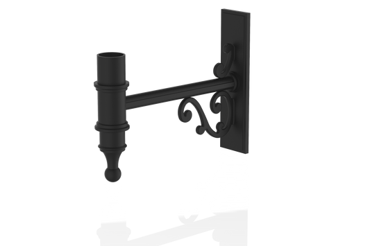 Decorative Arm CLP-X11 – Aluminum Wall & Pole Mount, Multiple Sizes & Finishes