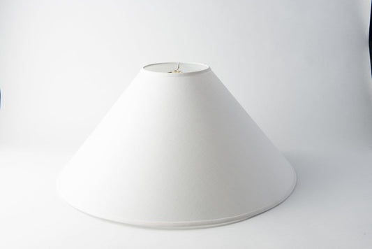 Linen Coolie White Lampshade