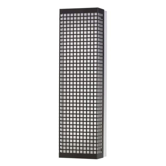 Olde Bronze Corridor Wall Sconce – 18” Height – 2x7.5W LED (1000 Lumens Total)