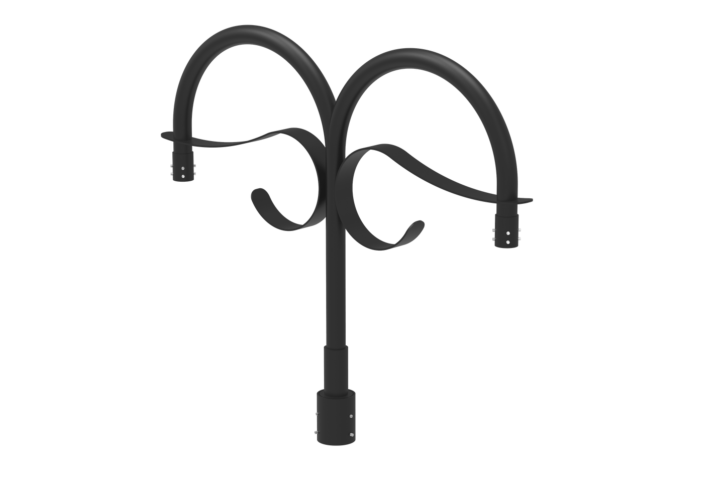 Decorative Arm 2 – Extruded Aluminum Mounting Arm for Outdoor Lighting