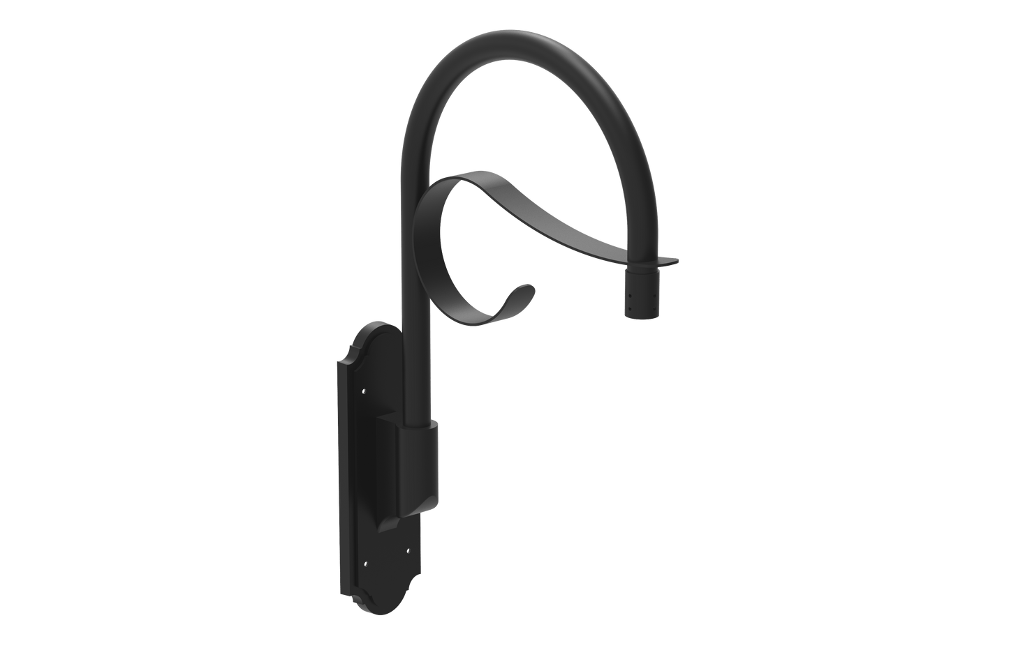 Decorative Arm 5 – Extruded Aluminum Mounting Arm for Outdoor Lighting