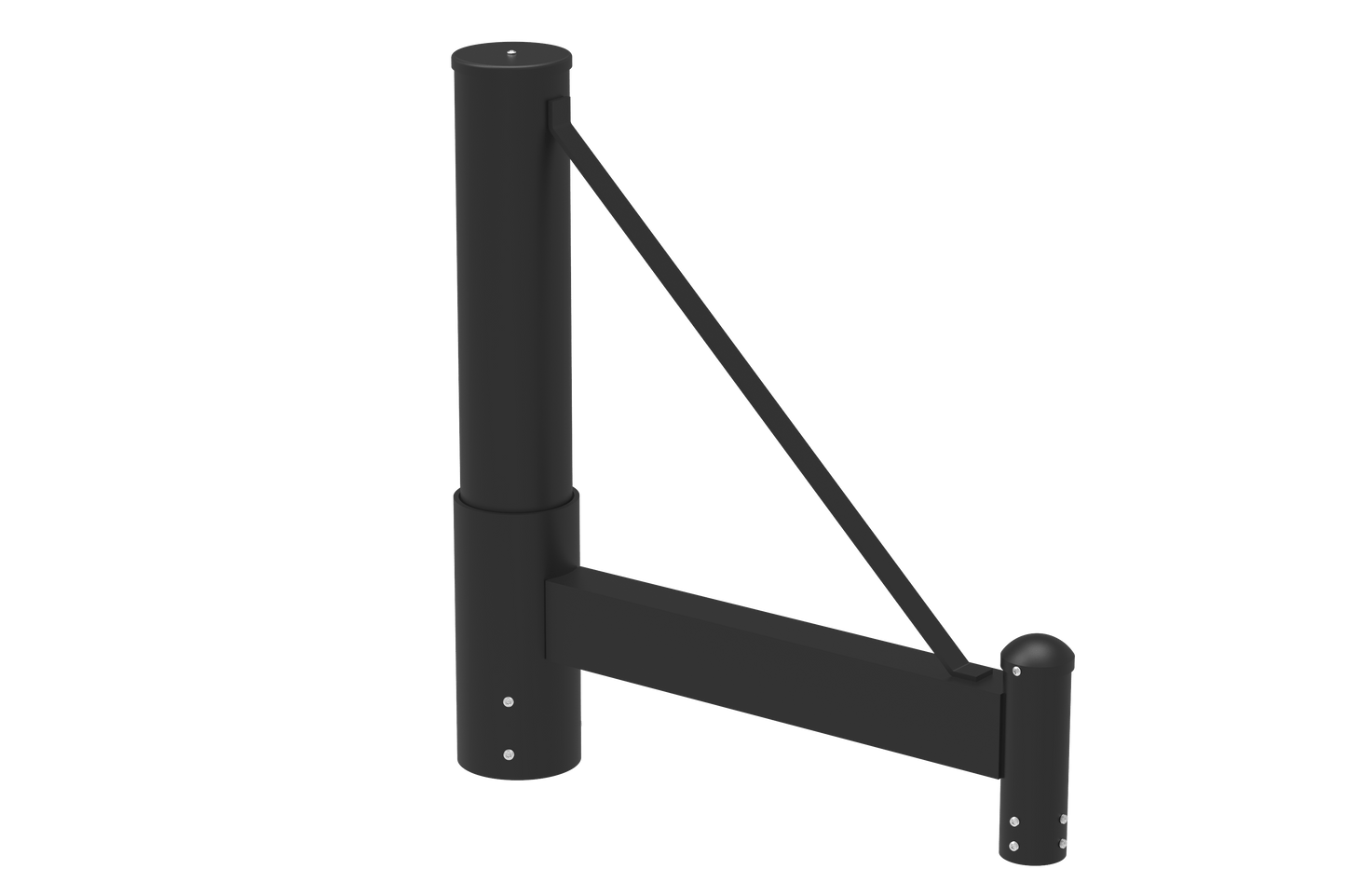 Decorative Arm 10 – Extruded Aluminum Mounting Arm for Outdoor Lighting