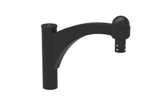 Decorative Arm 7 – Cast & Extruded Aluminum Mounting Arm for Outdoor Lighting