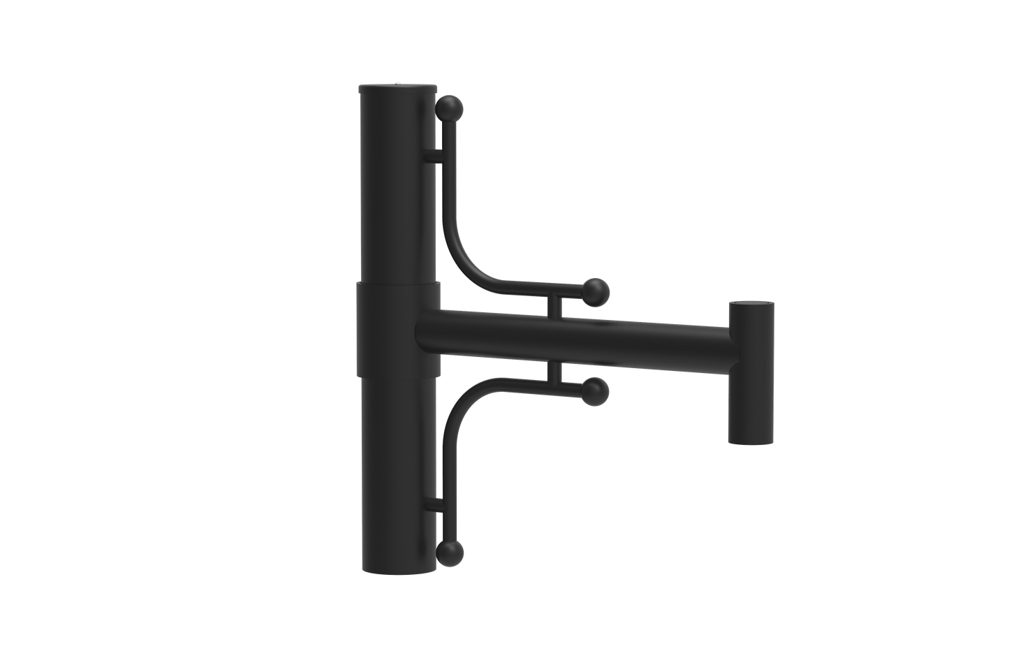 Decorative Arm 8 – Extruded Aluminum Mounting Arm for Outdoor Lighting