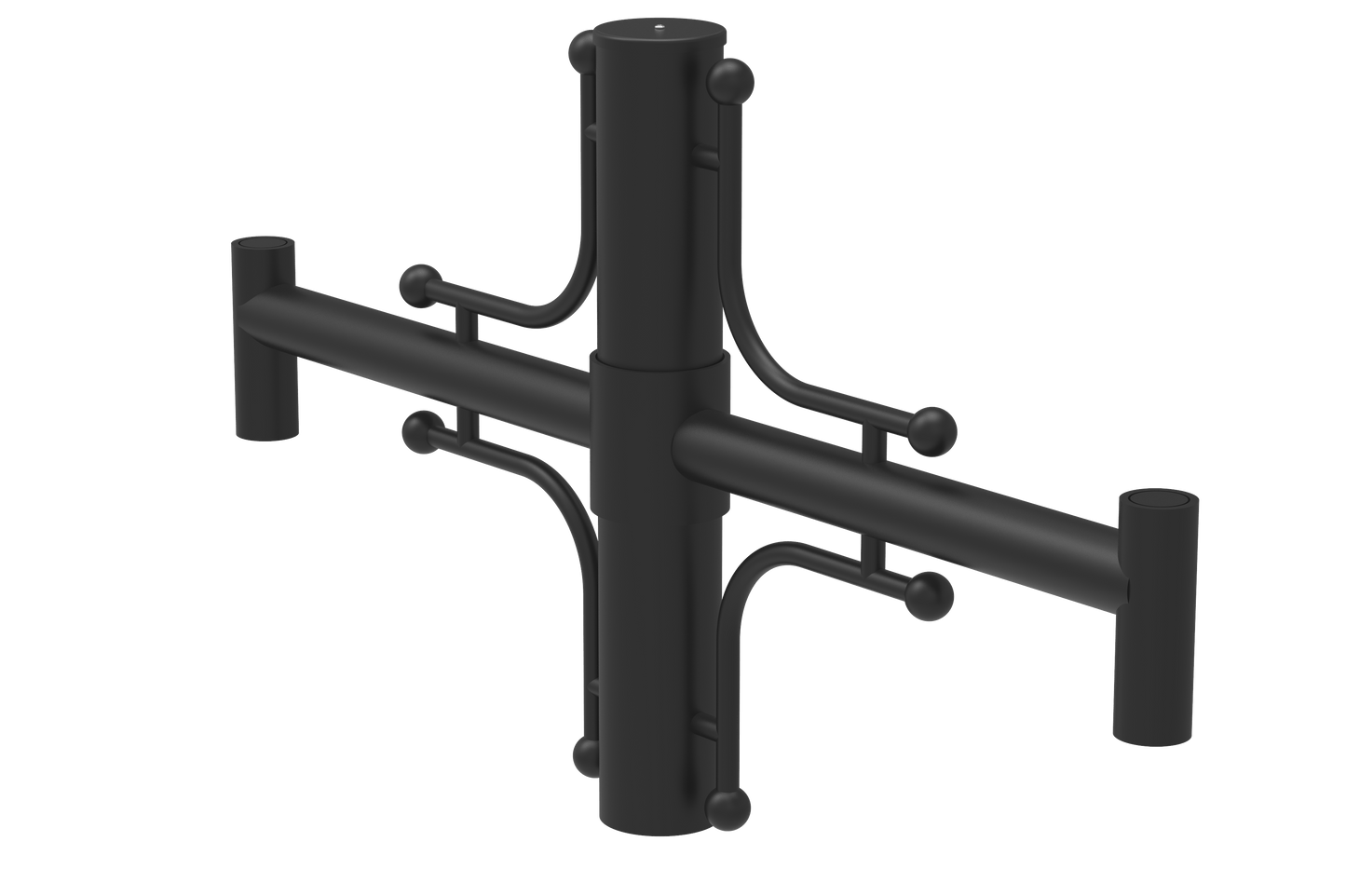 Decorative Arm 8 – Extruded Aluminum Mounting Arm for Outdoor Lighting