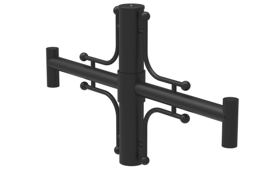 Decorative Arm 8 – Extruded Aluminum Mounting Arm for Outdoor Lighting