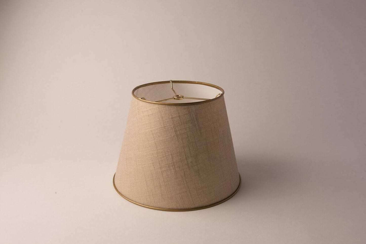 Empire British Metallic Gold Linen Lampshade