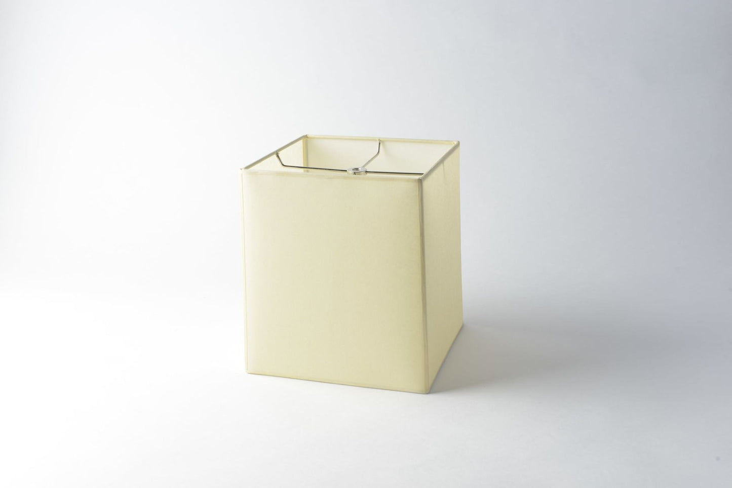 Euro Paper Tall Square Lampshade – Contemporary Cream Design