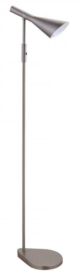 Bloom Brushed Smoke Floor Lamp – HLW10046