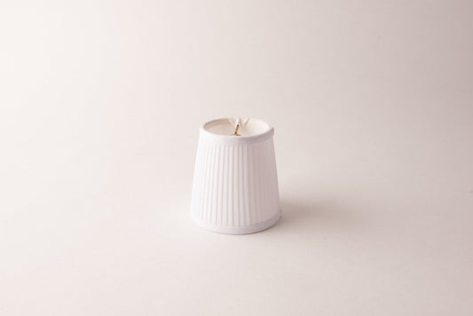 Empire Fine Side Pleat White Chandelier Lampshade – Soft-Sided Classic Design