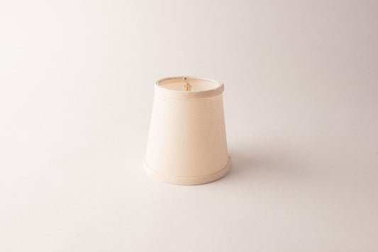 Empire Eggshell Linen Chandelier Lampshade – Soft-Sided Elegant Design