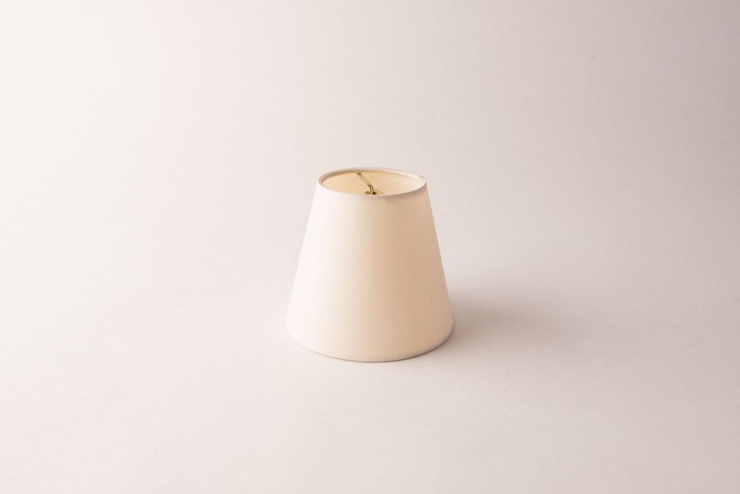 Empire Rolled Edge Egg Linen Chandelier Lampshade – Hardback Translucent Design