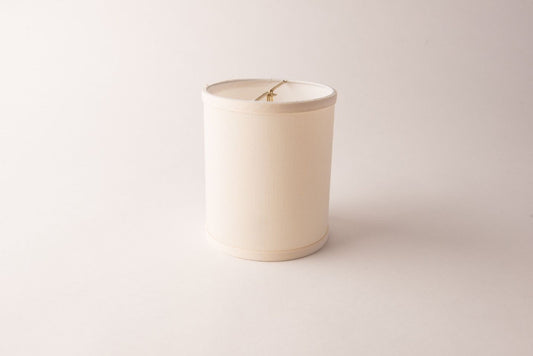 Drum Eggshell Slubless Chandelier Lampshade – Hardback Clip-On Design