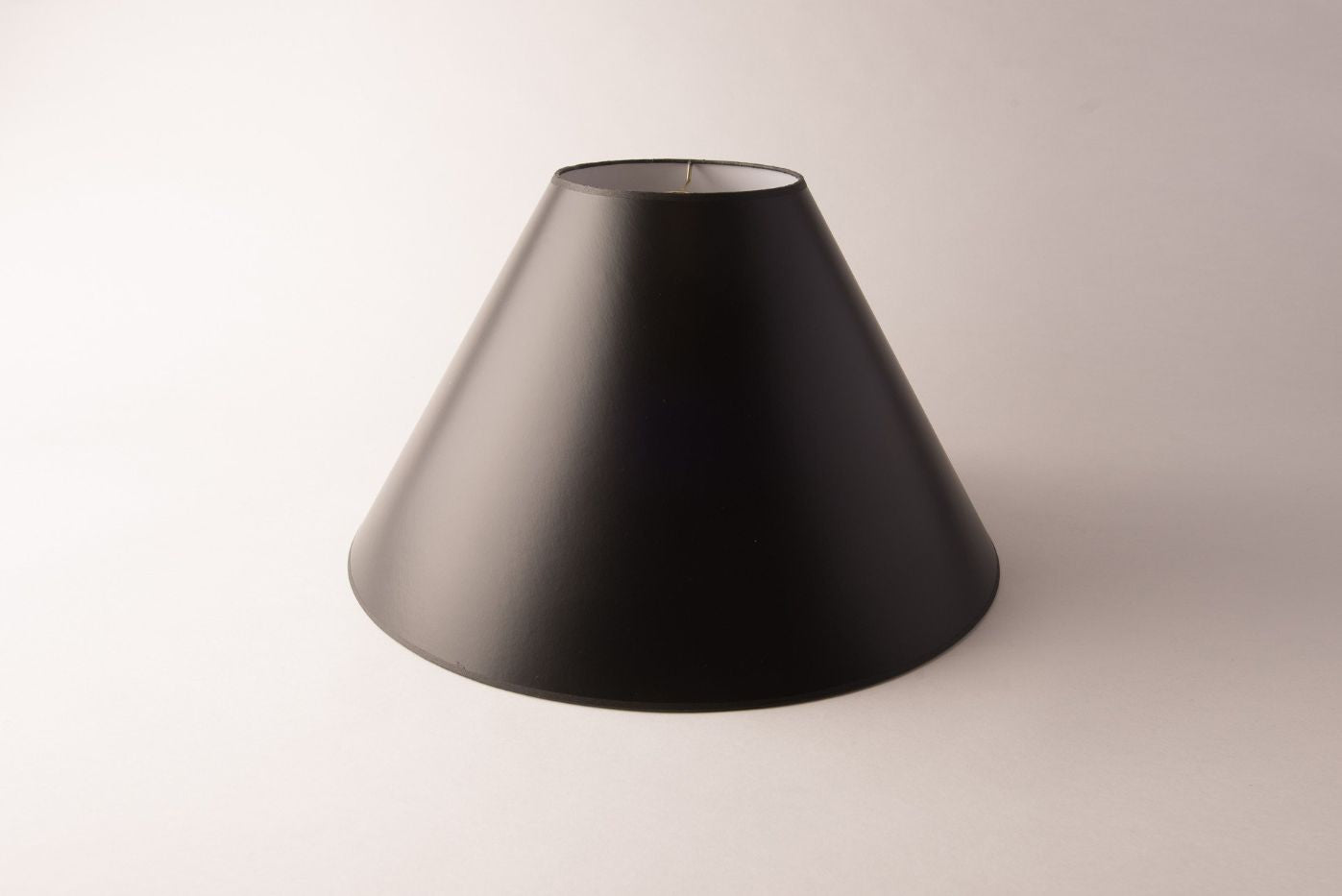 Coolie Black Opaque Paper Lampshade