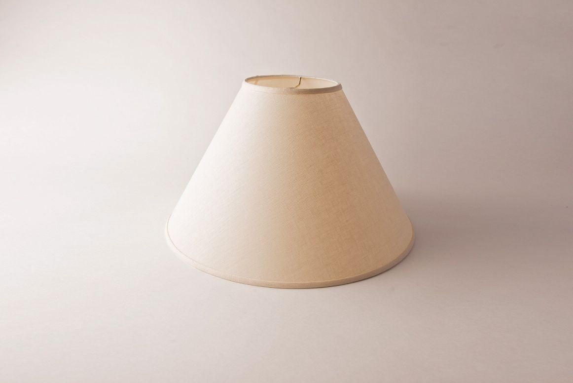 Coolie Eggshell Linen Lampshade