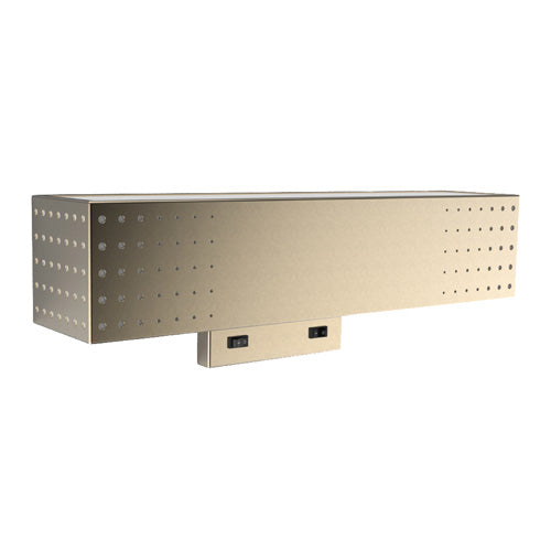 Chemetal Oiled Bronze Wall Lamp – Metal Shade, LED-Compatible E26, 6" Height