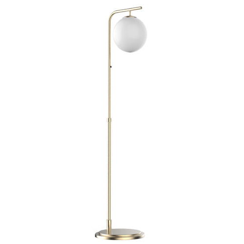 Chemetal Oiled Bronze Floor Lamp – LED-Compatible E26, 64" Height