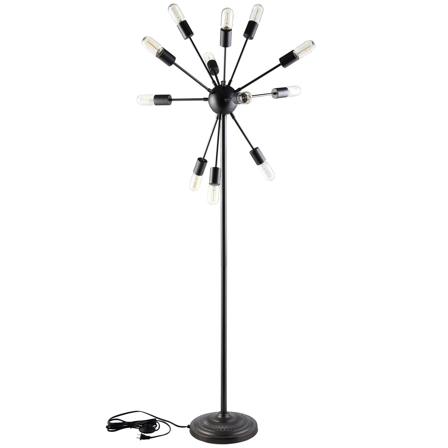 Spectrum Floor Lamp – Black with Versatile Lighting Design