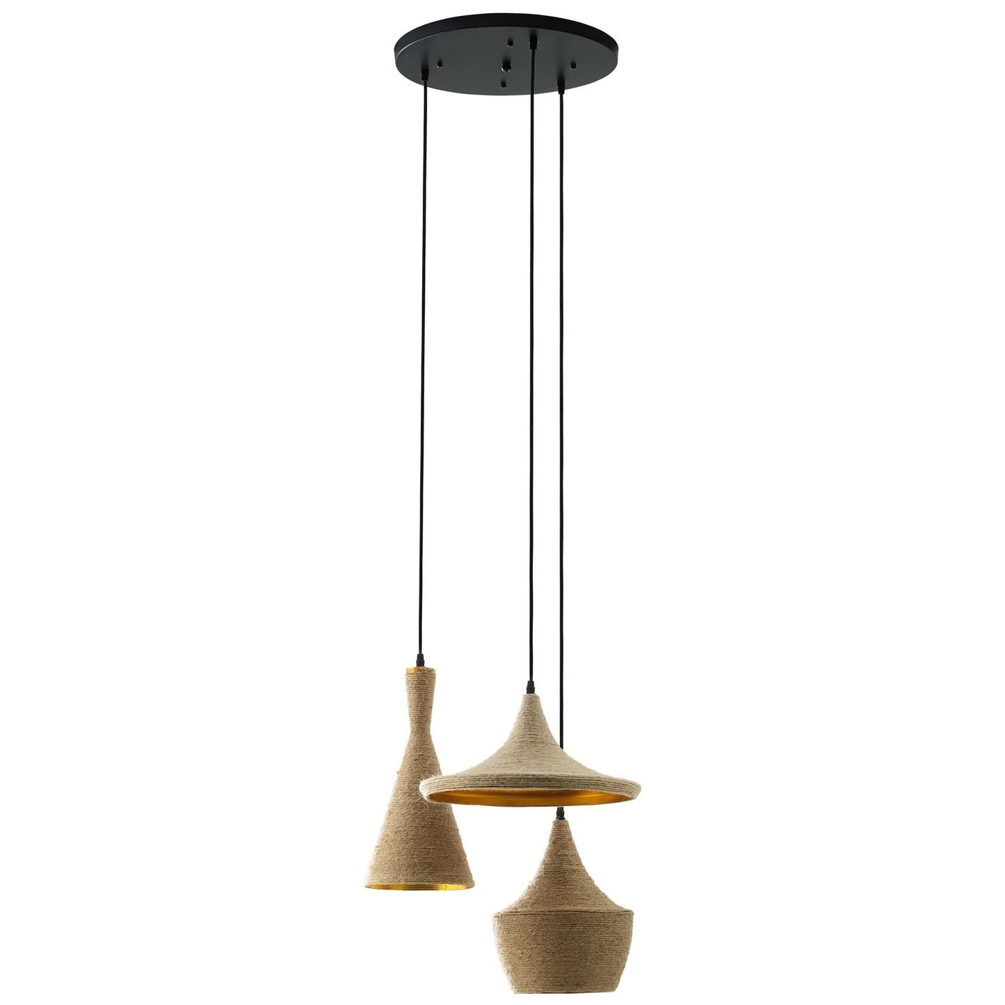 Morph 3 Pendant Light Ceiling Fixture – Triad Rustic Modern Farmhouse Pendant