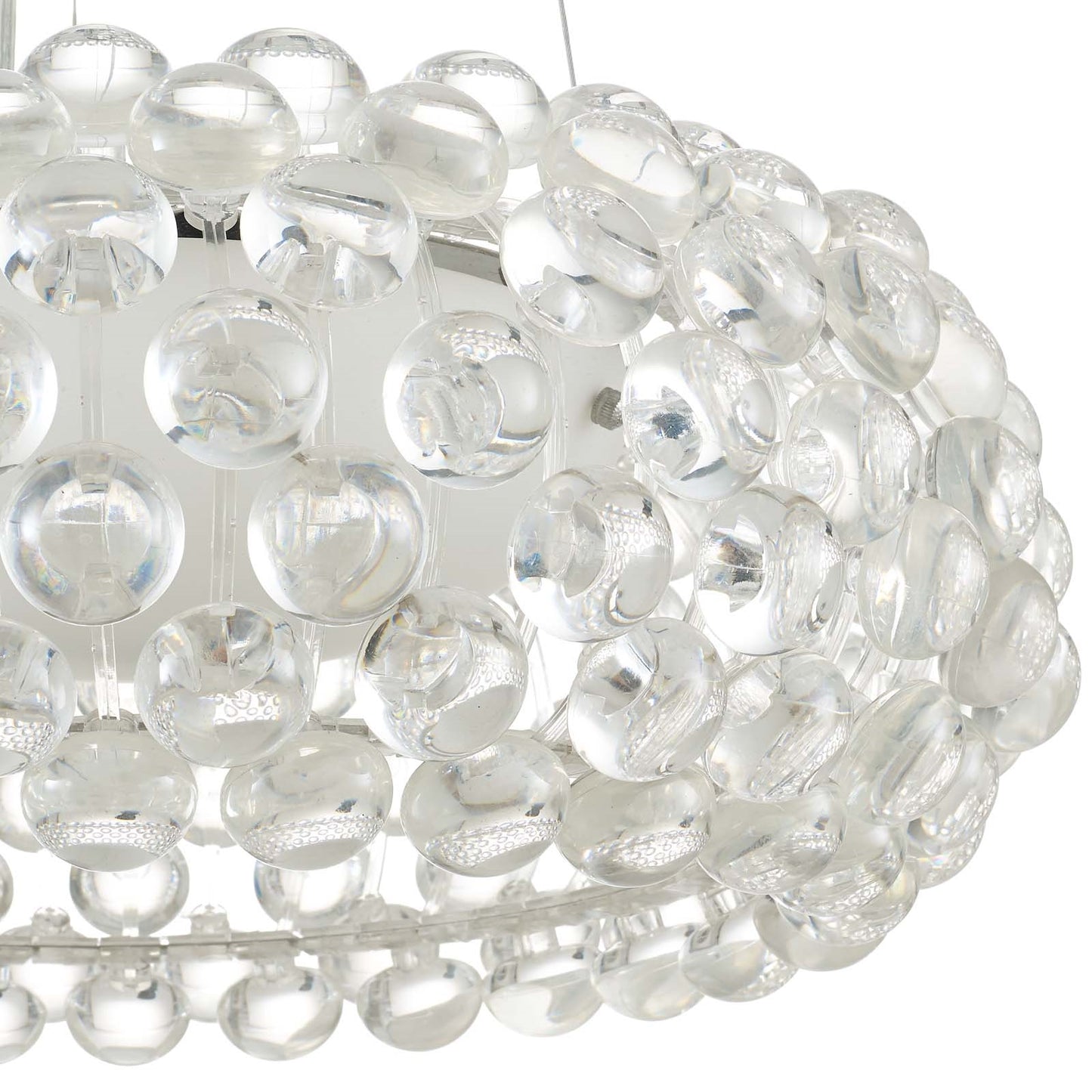 Halo 20” Pendant Chandelier – Modern Circle of Light Fixture