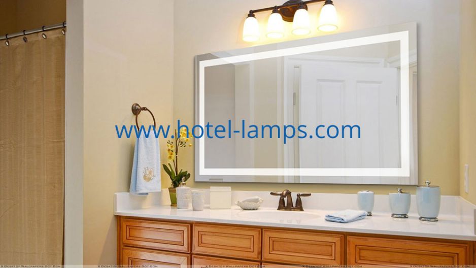 Rectangular LED Bathroom Mirror – Custom Sizes Available | HL013-8