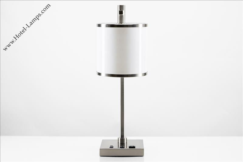 Modern Floor Lamp – Gloss White Finish with Acrylic Lens & Foot Switch