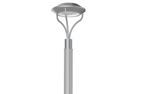 CL-RSAF Round Straight Aluminum Fluted Light Pole – Seamless 6063 Aluminum Shaft