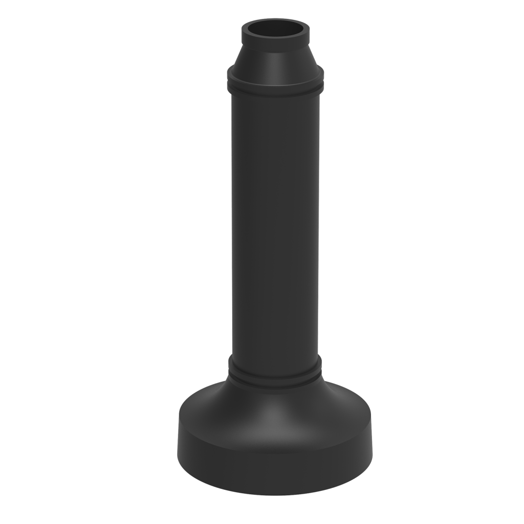 Decorative Base 06 (DB06) – 42” Tall Cast Aluminum Clamshell Pole Base Cover for 4” & 5” Poles