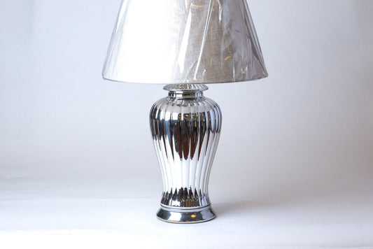 Mercury Glass Table Lamp – Elegant Modern Decorative Lighting