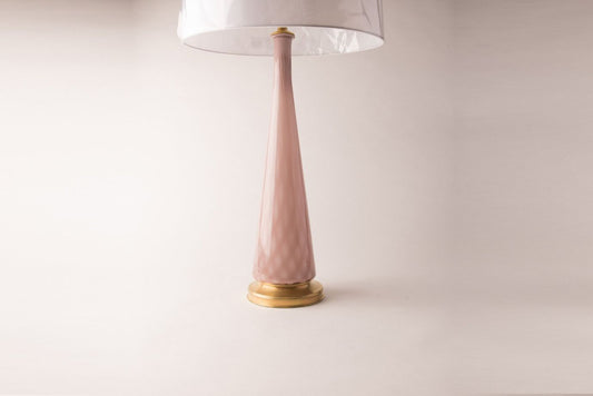 Murano Glass Table Lamp – Italian 1950s Vintage Decorative Lighting
