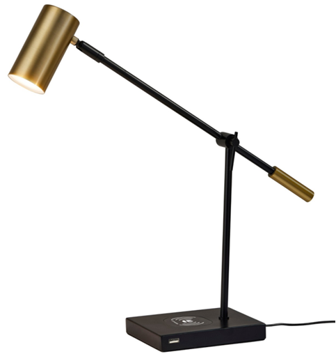 Modern Metal Touch Table Lamp with Integrated LED – HLHT7007