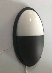 Oil Rubbed Bronze Opal Glass Wall Sconce – 1-Light, E26/E27 Medium Base