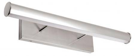 Modern Brushed Nickel LED Wall Mirror – HLHW10086