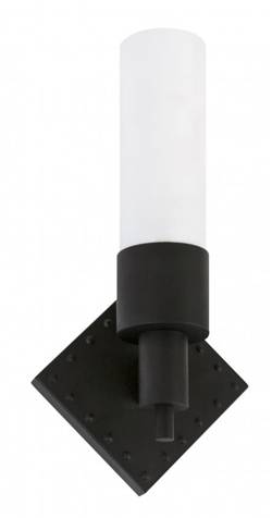 Modern LED Wall Mirror – Matte Black with Frosted White HLHW10087