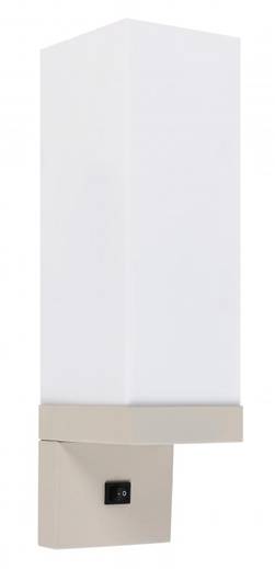 Plymouth Rock Powdercoat Headboard Wall Lamp with Frosted White Shade – 23W GU24 (HLHW10091)