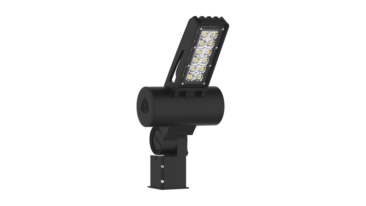 IRI-X LED Area Luminaire – Low Profile Commercial Outdoor Lighting