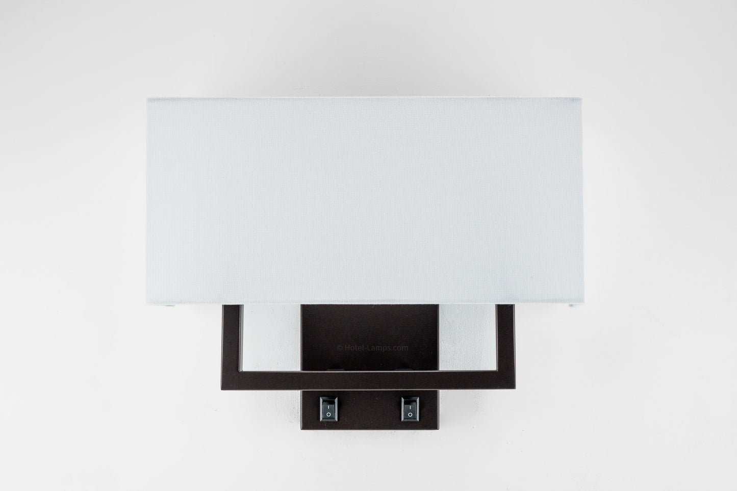 Hampton Inn Casual Queen Headboard Sconce – Dark Bronze LED Fixture