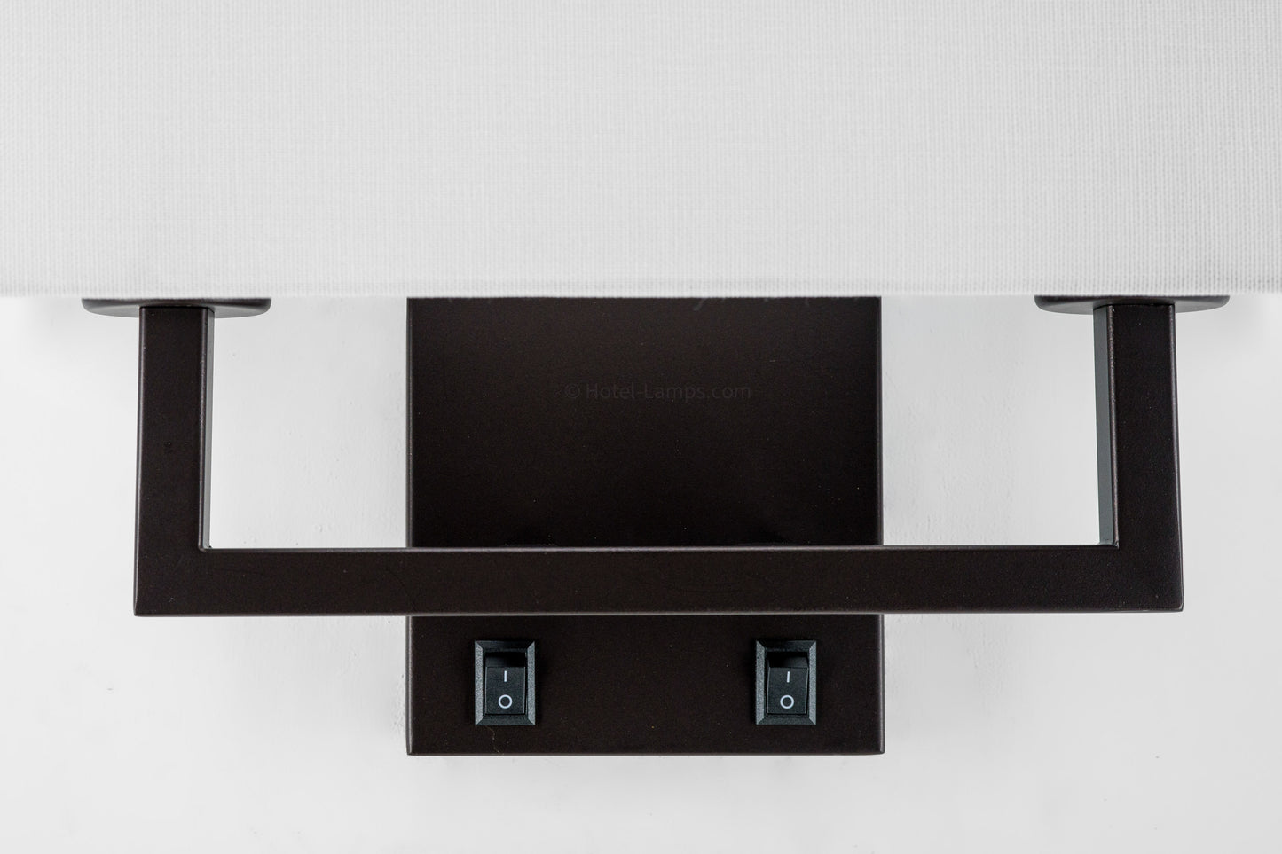 Hampton Inn Casual Queen Headboard Sconce – Dark Bronze LED Fixture