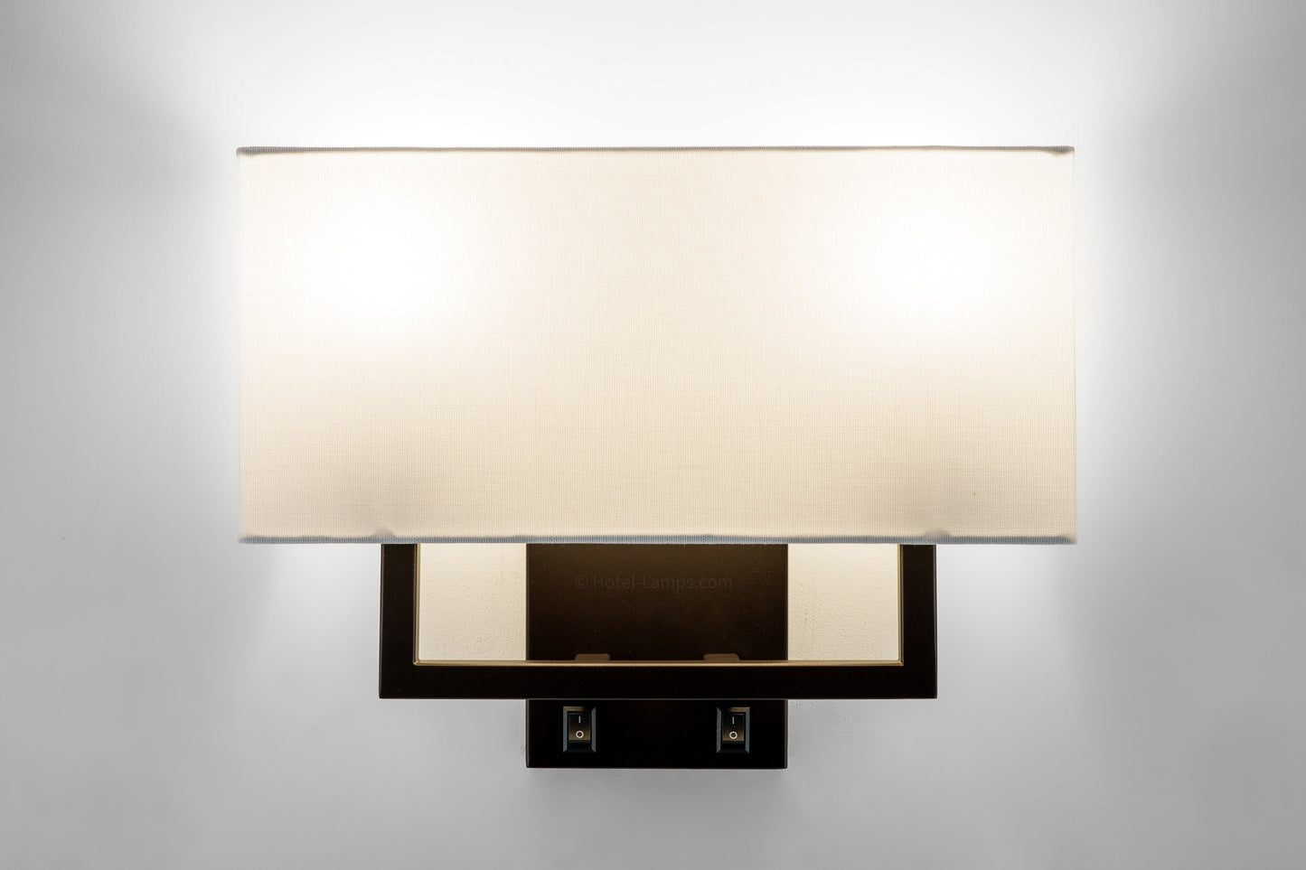 Hampton Inn Casual Queen Headboard Sconce – Dark Bronze LED Fixture